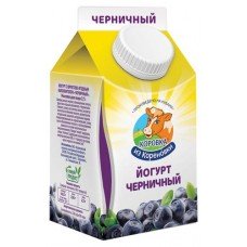 Йогурт «Коровка из Кореновки» Черничный 2,1%, 450 г