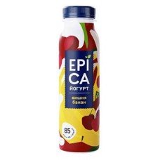 Йогурт питьевой EPICA с вишней и бананом 2,5%, 260 мл