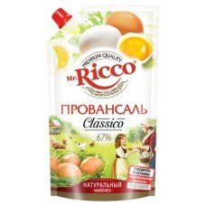 Купить Майонез Mr.Ricco Провансаль Organic 67%