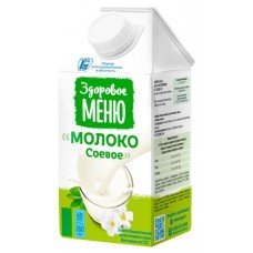 Купить Молоко соевое «Здоровое меню» 2%, 500 г