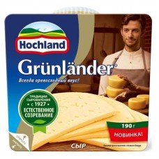 Сыр Hochland Грюнландер 50%, 190 г