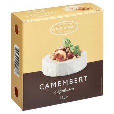 Сыр «Томмолоко» Great Kitchen Камамбер с грибами 50%, 125 г
