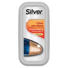 Губка для обуви Silver Express бесцветная, 1 шт