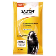 Влажные салфетки для гладкой кожи Salton, 15 шт