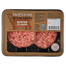 Бургер «Мираторг» говяжий охлажденный, 200 г