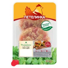 Ромштекс из филе бедра и грудки курицы «Петелинка», 250 г