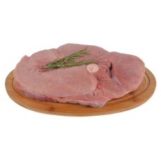 Тазобедренная часть АШАН Красная птица свиная на кости охлажденная 0,8-1,2 кг, 1 упаковка ~ 1 кг