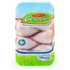 Купить Голень куриная «Первая свежесть» с кожей охлажденная, 1 упаковка (0,5-0,9 кг)