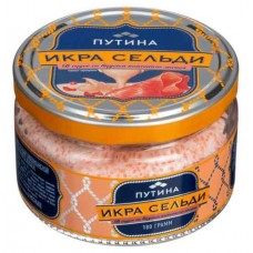 Купить Икра сельди «Путина» в соусе со вкусом копченого лосося, 180 г