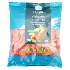 Креветки варено-мороженые Polar Premium Северные 90х120, 500 г