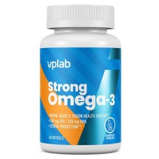 Омега 3 VPLAB Strong Omega-3, 60 капсул