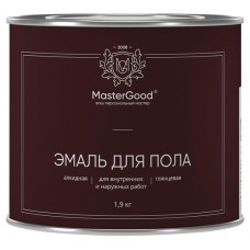 Эмаль для пола Master Good красно-коричневая, 1,9 кг