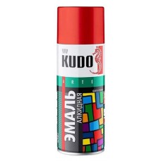 Эмаль KUDO универсальная красно-коричневая, 520 мл