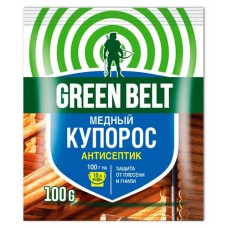 Антисептическое средство GREEN BELT Медный купорос, 100 г