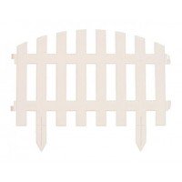 Забор декоративный GARDENPLAST Renessans белый, 35х45 см