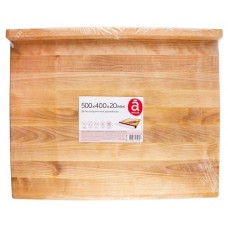 Доска разделочная Actuel деревянная с загнутым краем, 500х400х20 мм