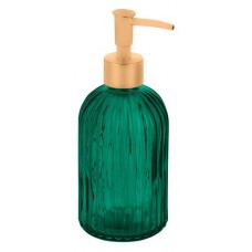 Дозатор для жидкого мыла Аtmosphere of art Emerald из цветного стекла