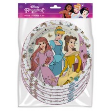 Набор одноразовых тарелок Disney Принцессы бумага, d 180 мм, 6 шт