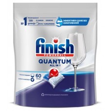 Капсулы для посудомоечной машины Finish Quantum, 60 шт