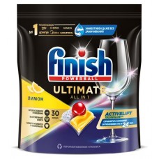 Капсулы для посудомоечной машины Finish Ultimate Лимон, 30 шт