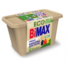 Капсулы для стирки Bimax Эко Color, 12 шт