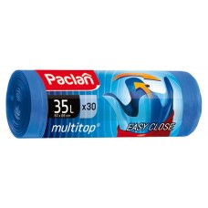 Пакеты для мусора Paclan Multi-top 35 л, 30 шт