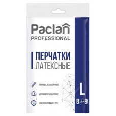 Перчатки хозяйственные PACLAN Professional латексные, р L