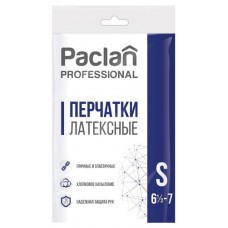 Перчатки хозяйственные PACLAN Professional латексные, р S