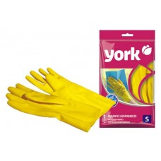 Перчатки York с хлопковым покрытием и сетчатой структурой на пальцах размер S, 1 пара