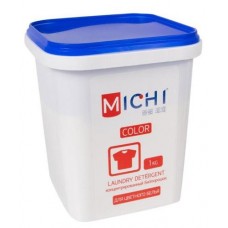 Стиральный биопорошок Michi концентрированный для цветного белья, 1 кг