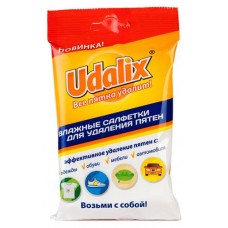 Влажные салфетки Udalix для удаления пятен, 15 шт
