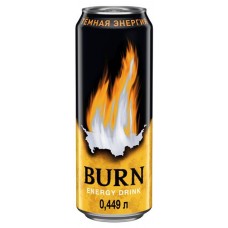 Энергетический напиток Burn Темная Энергия, 0,449 л