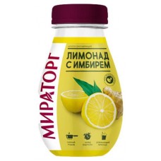 Лимонад «Мираторг» с имбирем, 370 мл