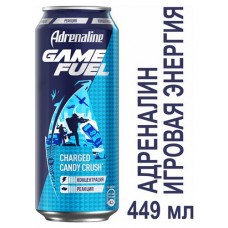 Напиток энергетический Adrenaline Game Fuel, 449 мл