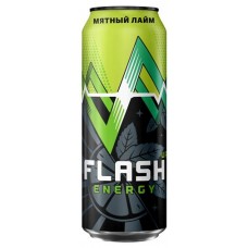 Напиток энергетический Flash Up мятный лайм, 450 мл