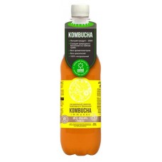 Напиток натурального брожения  Absolute Nature Kombucha-Immuno+ c имбирем, медом и соком лимона безалкогольный, 0,555 мл
