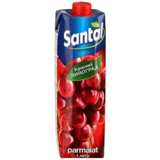 Напиток осветленный Santal Красный виноград сокосодержащий, 1 л