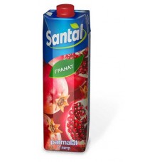 Напиток сокосодержащий гранатовый Santal, 1 л