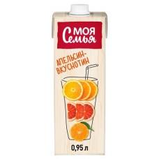 Напиток сокосодержащий «Моя Семья» Апельсин  Вкуснотин, 950 мл