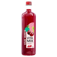 Напиток сокосодержащий Your Water ВитаМикс безалкогольный со вкусом черешни, 1 л
