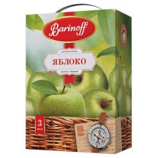 Купить Напиток яблочный Barinoff сокосодержащий, 3 л