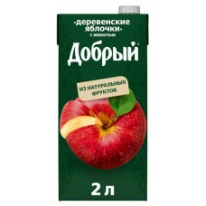 Нектар «Добрый» Деревенские яблочки, 2 л
