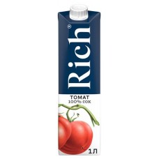 Купить Сок томатный Rich с солью, 1 л
