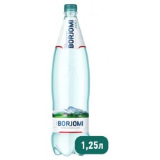 Вода минеральная Borjomi лечебно-столовая, 1,25 л