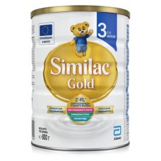 Детское молочко Similac Gold 3 с 2'-FL олигосахаридами для укрепления иммунитета с 12 мес., 800 г