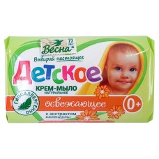 Крем-мыло детское «Весна» с экстрактом календулы, 90 г