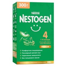 Купить Молочко Nestogen 4 для комфортного пищеварения с пребиотиками и лактобактериями с 18 мес, 300 г