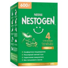 Купить Молочко Nestogen 4 для комфортного пищеварения с пребиотиками и лактобактериями с 18 мес, 600 г