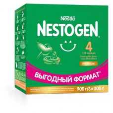Молочко Nestogen® 4 с пребиотиками и лактобактериями L.Reuteri с 18 мес. 900 г
