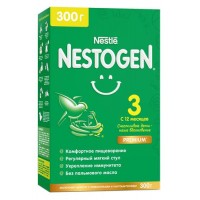 Напиток молочный Nestle Nestogen 3 с пребиотиками и лактобактериями с 12 мес., 300 г